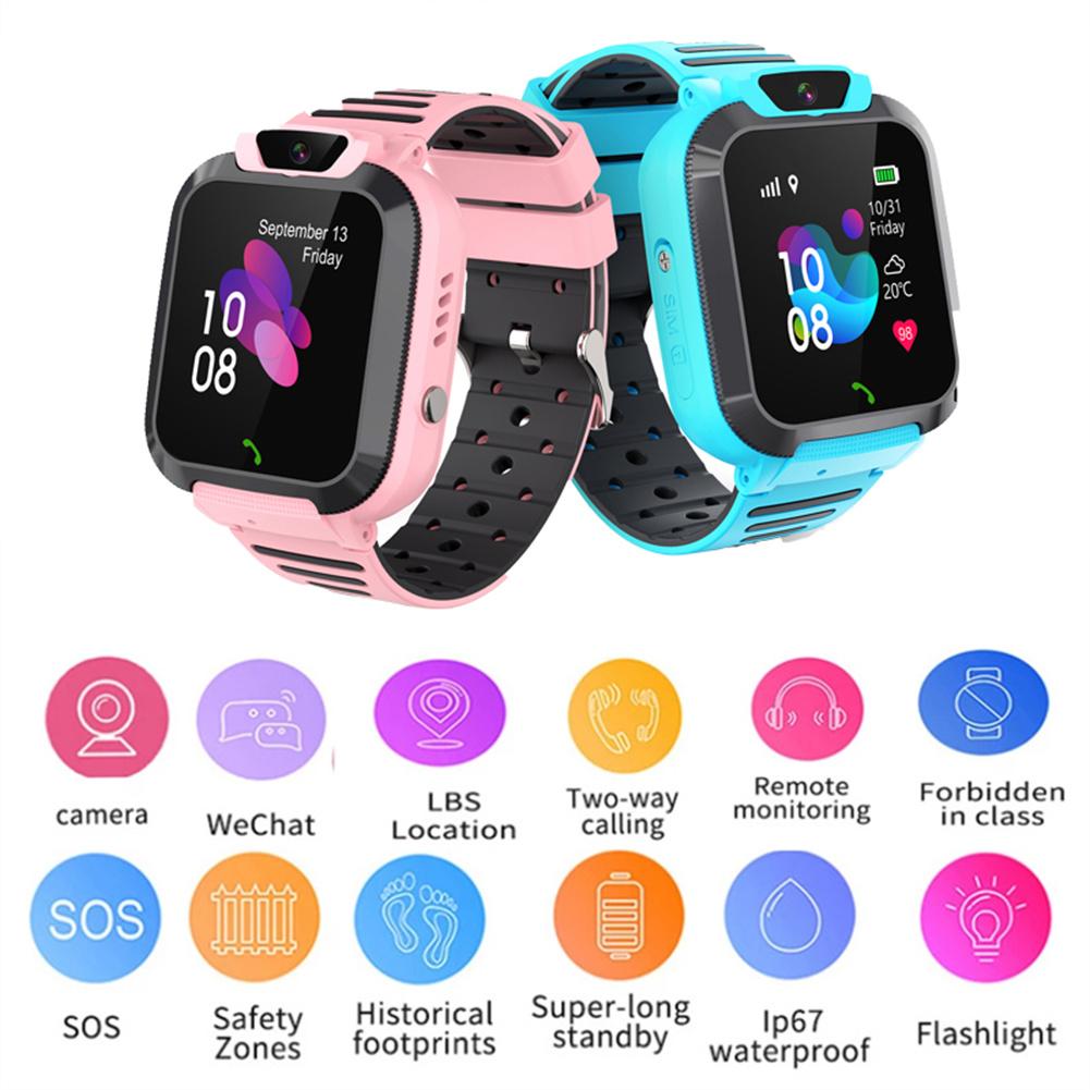 Q16S Kids Smart Watch Waterproof SOS Phone Watch Positioning Finder Touch-Screen Call Phone Watch  For Boys Girls